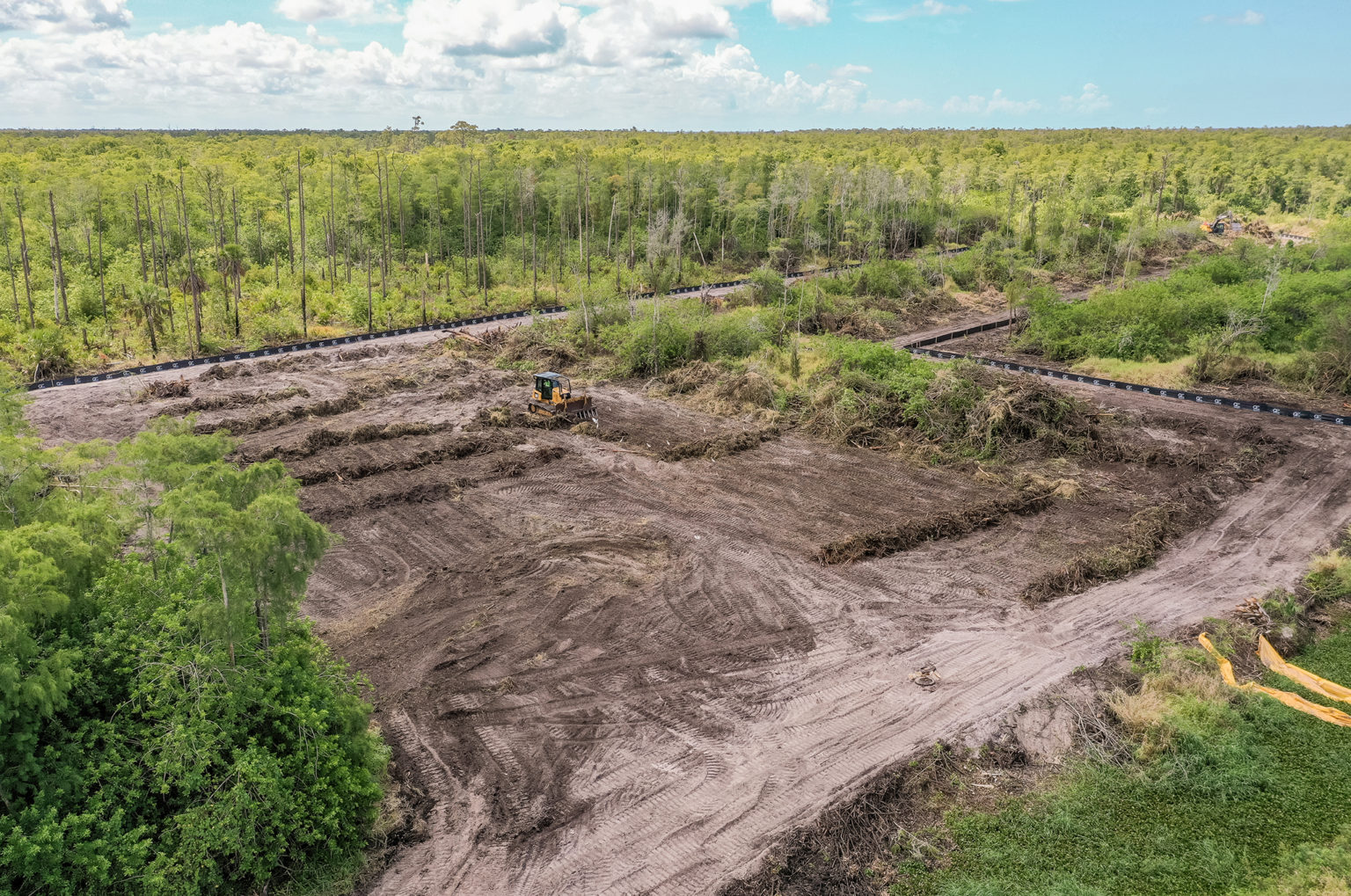 Construction Has Begun On The Picayune Strand Restoration Project! Quality Enterprises USA